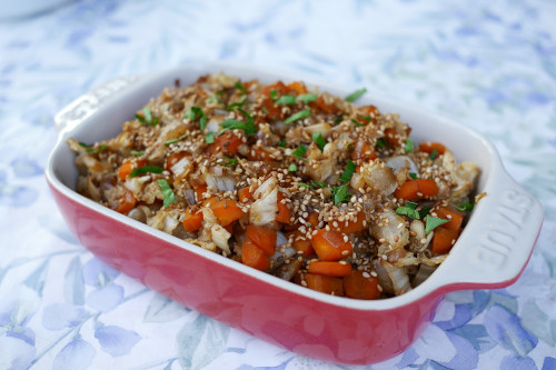 Chou chinois sauce soja sesame - votre dieteticienne - valerie coureau